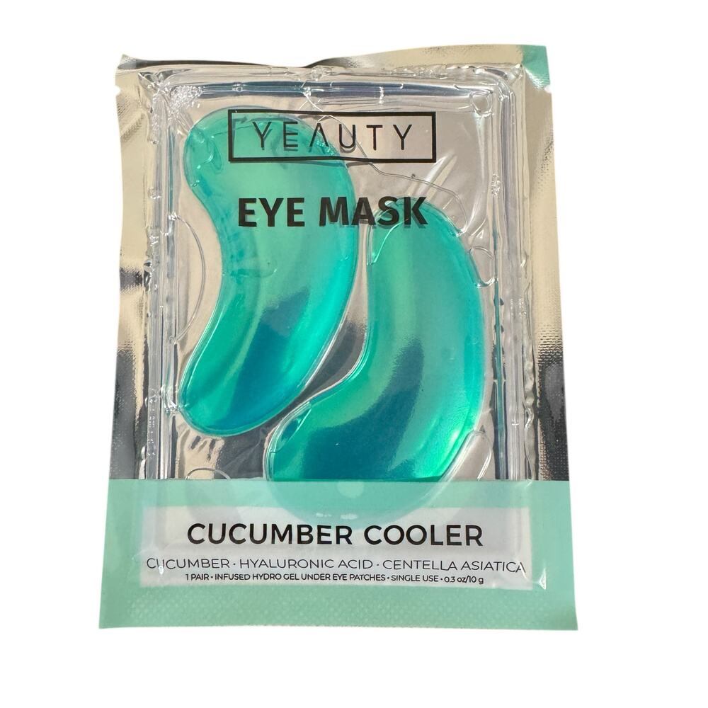 Yeauty‎ Masks Women's Cucumber Cooler Eye Pad New